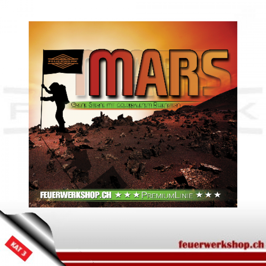 Feuerwerksrakete *Mars*