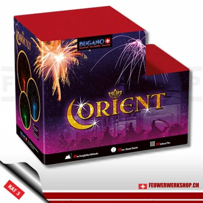*Orient* Feuerwerksbatterie von Bugano